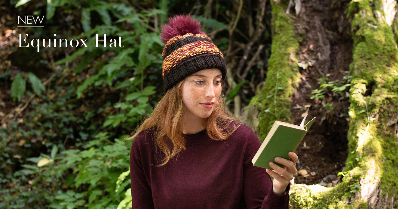 NEW Equinox Hat knitting kit pattern TOFT beneath the trees